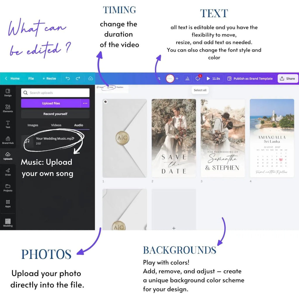 The Solesia Digital Wedding Invite