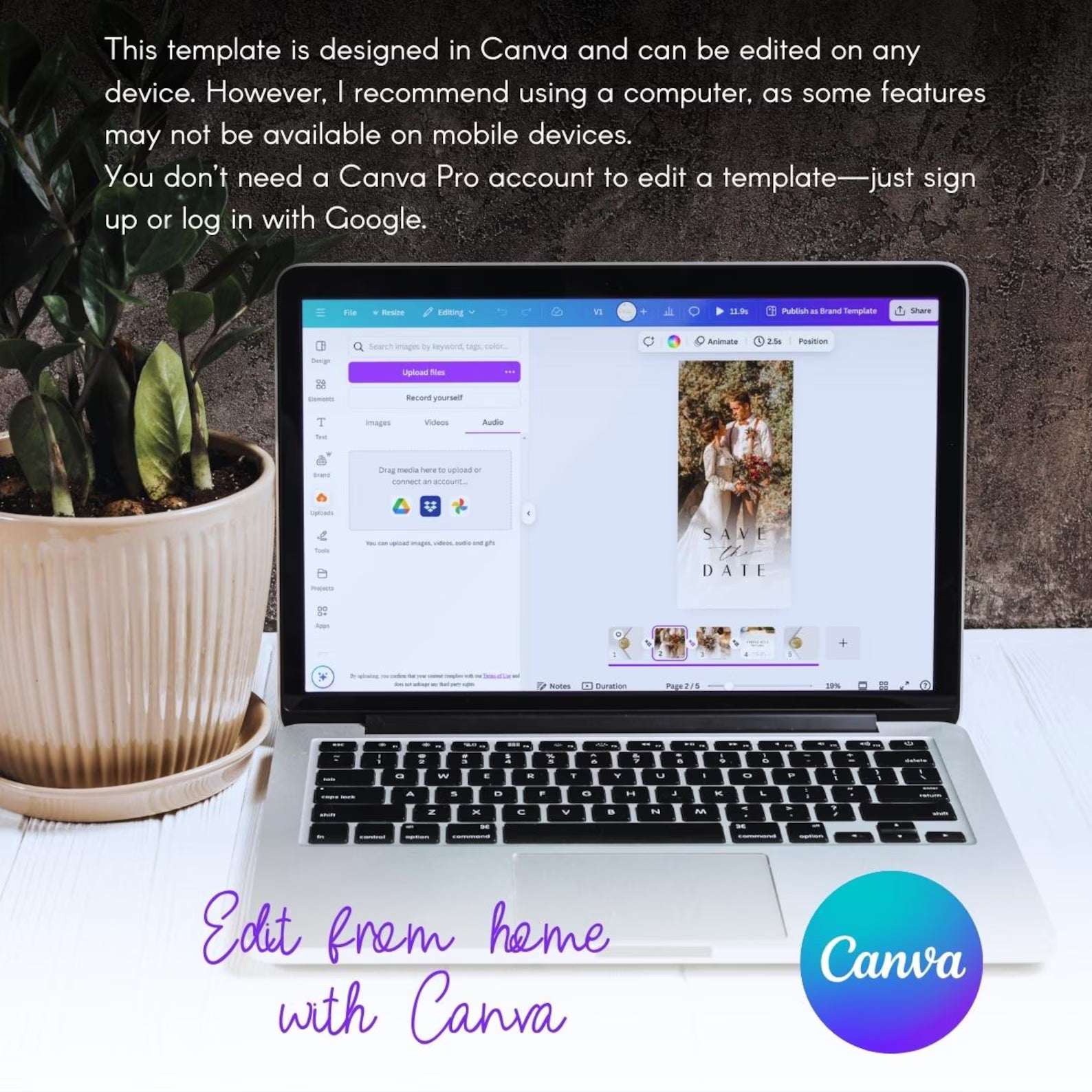 The Solesia Digital Wedding Invite