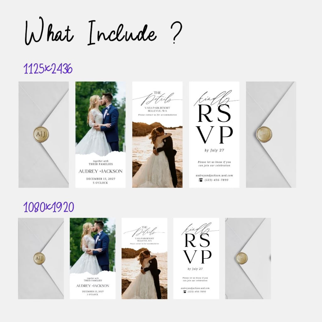 The Solesia Digital Wedding Invite